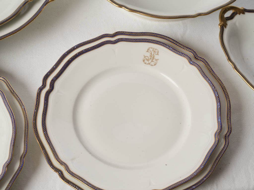 Luxurious Limoges Porcelain Dinner Collection
