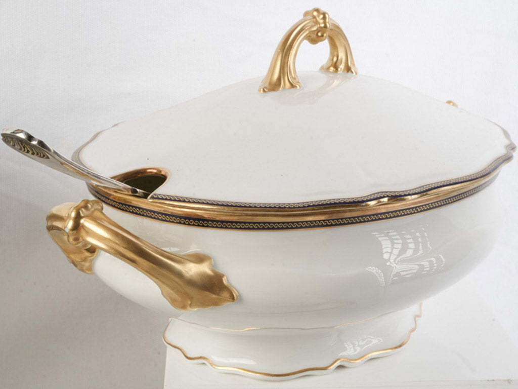 Timeless Monogrammed Porcelain Dining Set