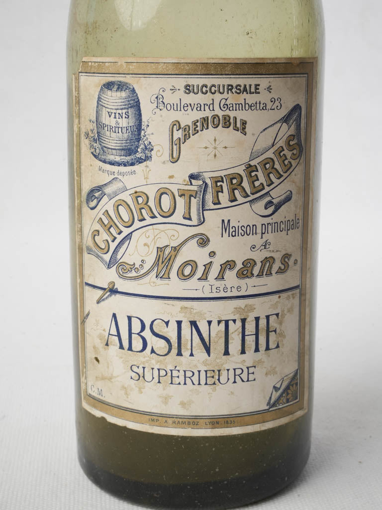 Vintage hand-blown absinthe vessel