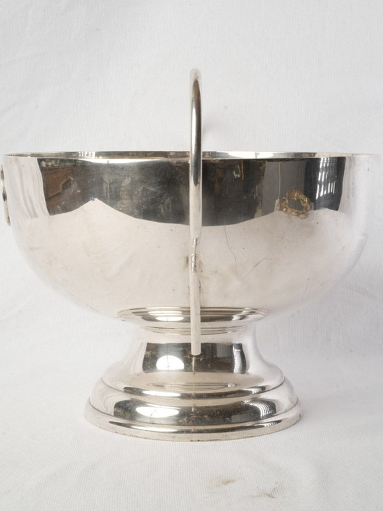 Decorative mid-century champagne cooler