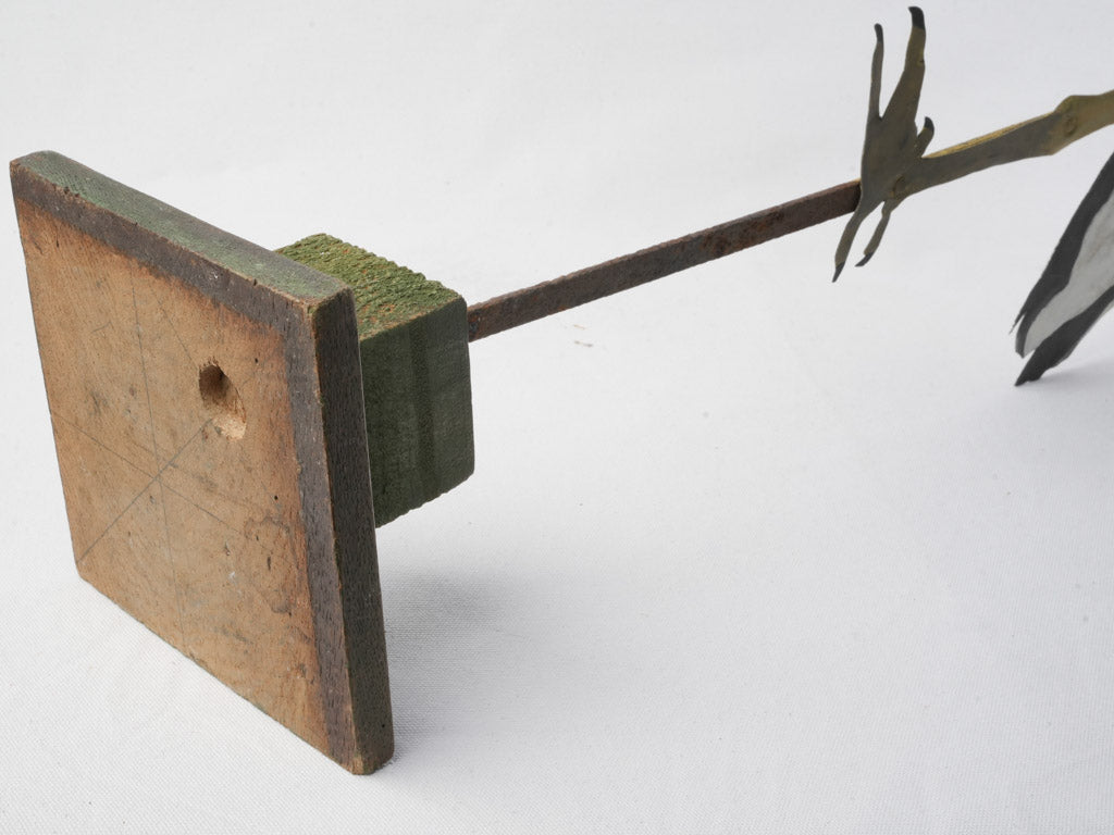 Early 20th-century decorative heron