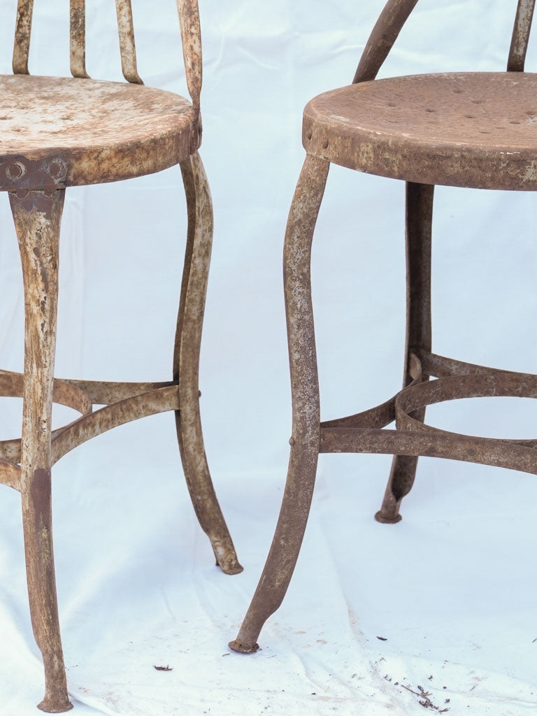 Industrial charm loft chairs