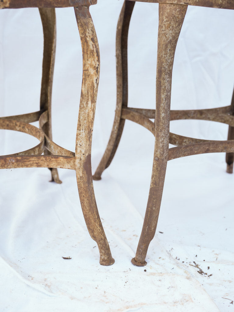Prolific vintage Toledo-style chairs