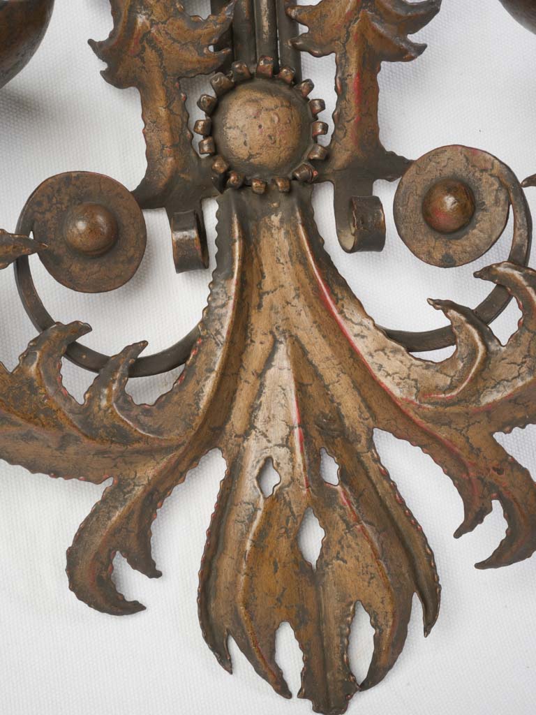 Dramatic bronze tone statement pieces