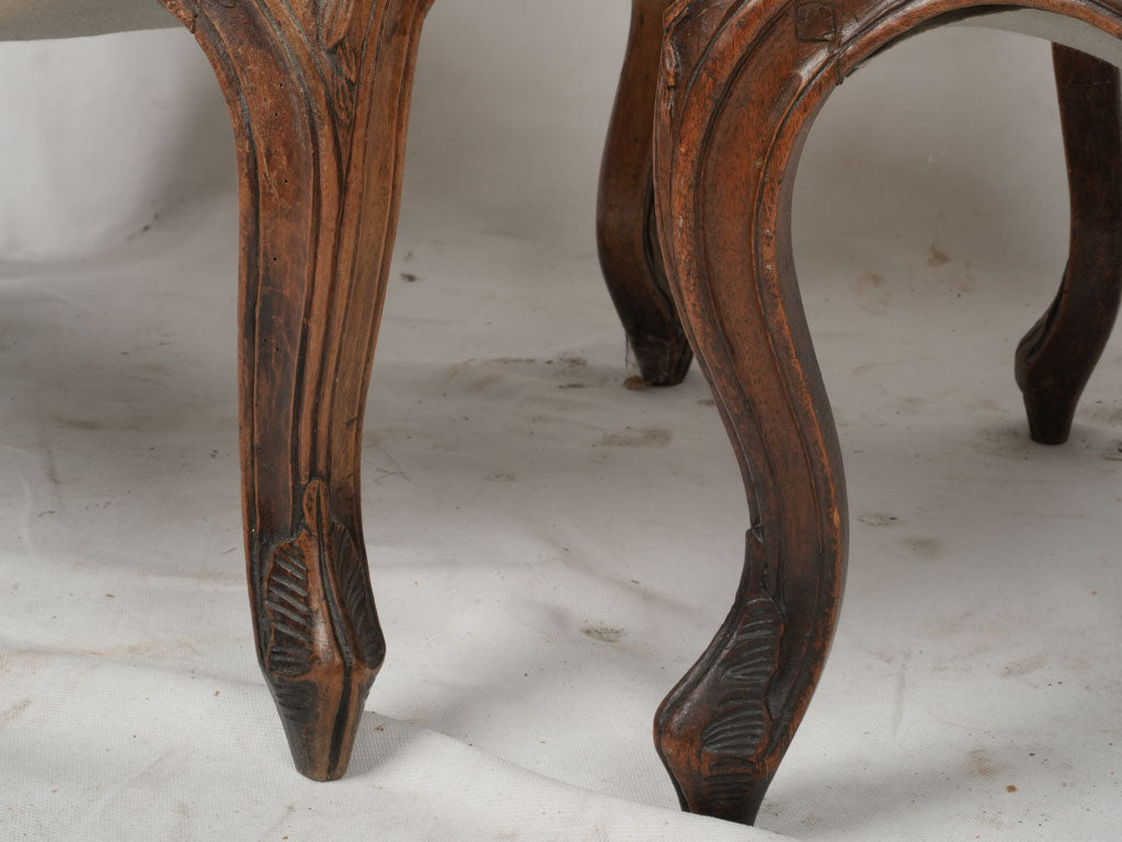 Refined Louis XV Armchairs