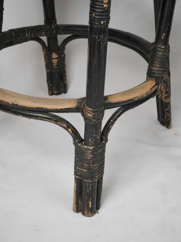 Rustic charm organic material chairs