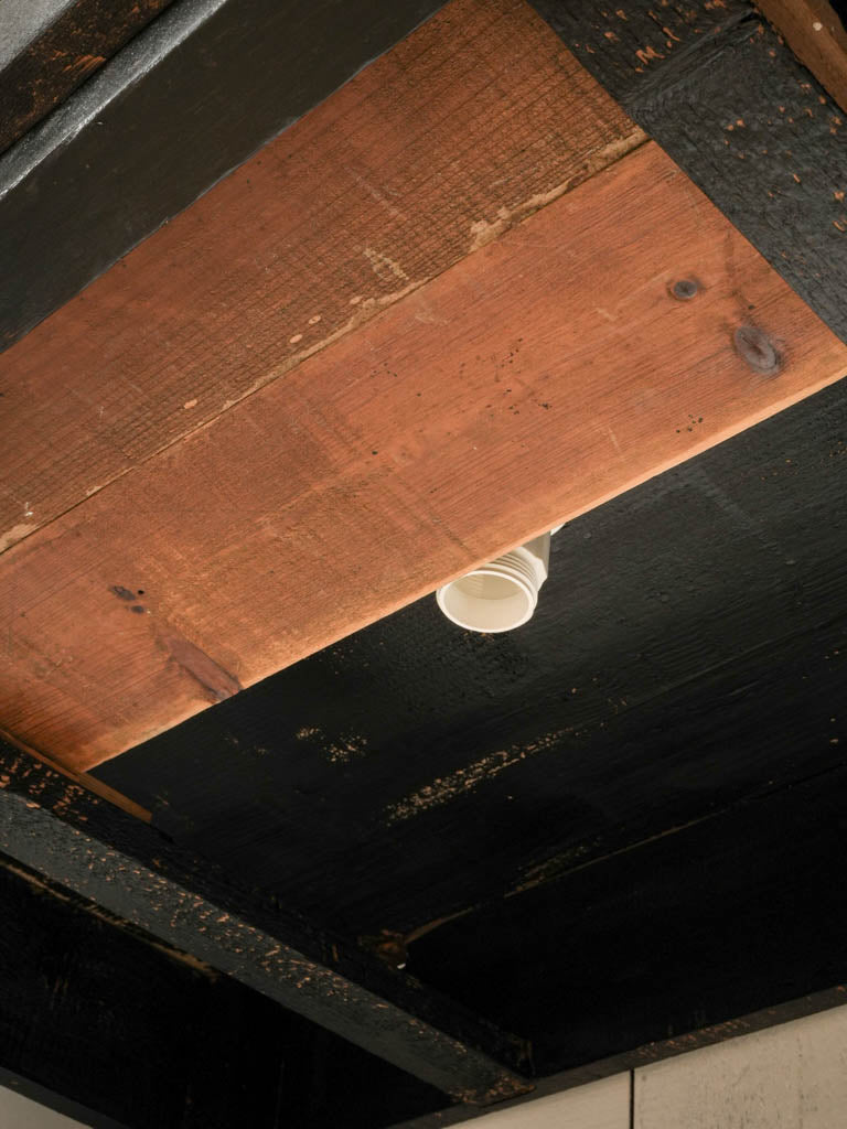 Ready-to-Install Bathroom Washbasin w/ Painted Antique Table Base