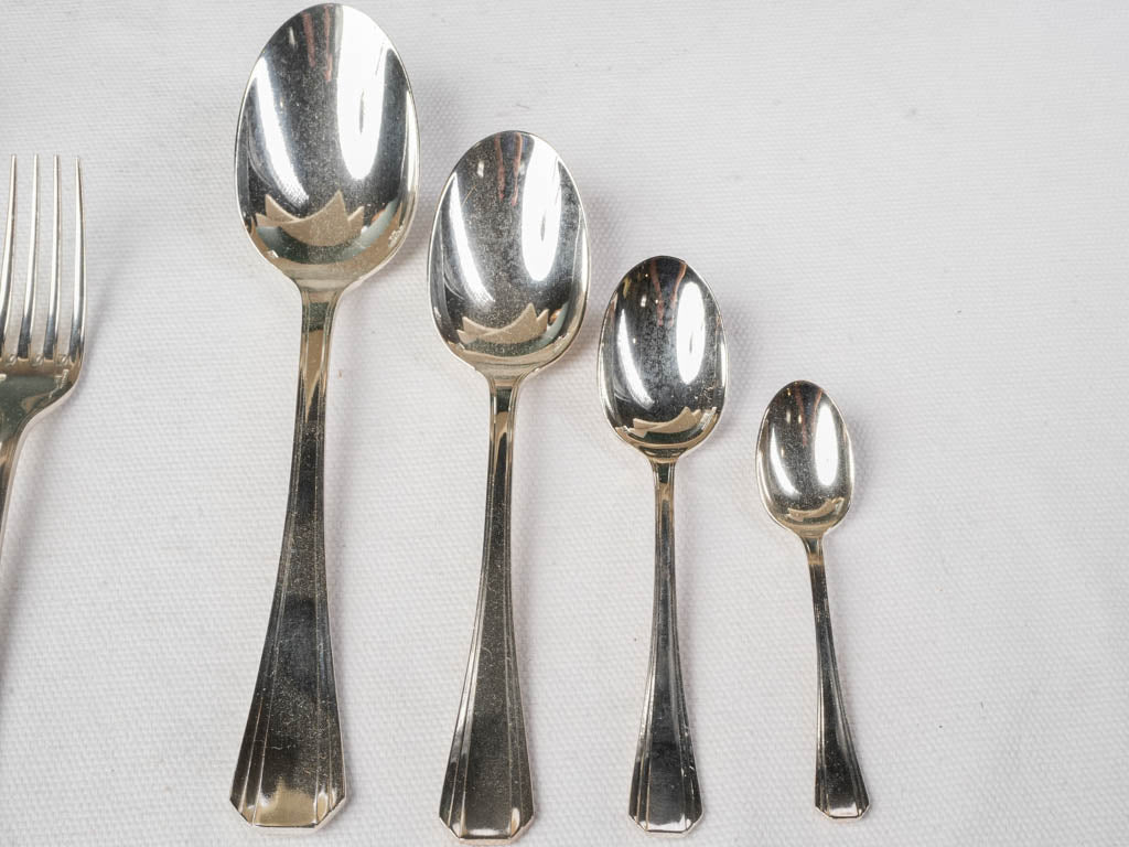 Fine-crafted silver dining pieces