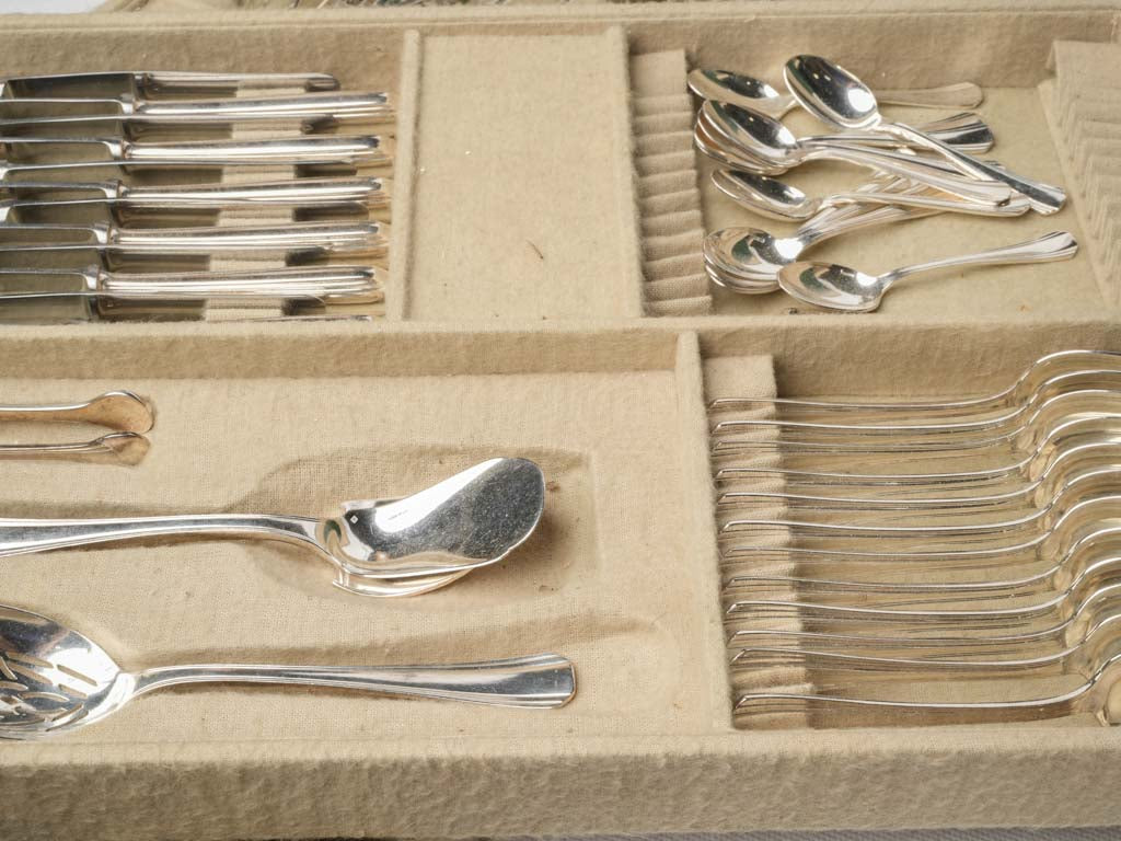 Artisan-crafted Christofle silverware