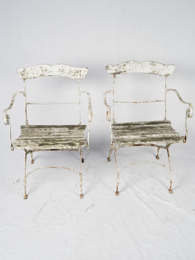 Elegant early 20th-century armchairs