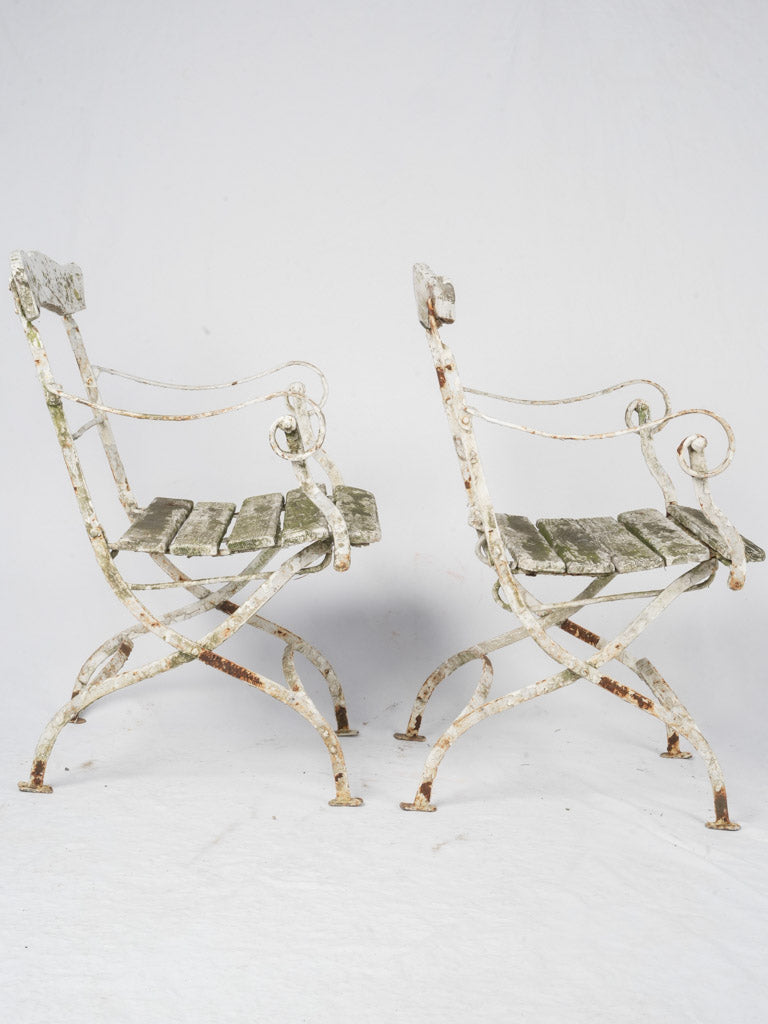 Authentic rustic charm patio chairs
