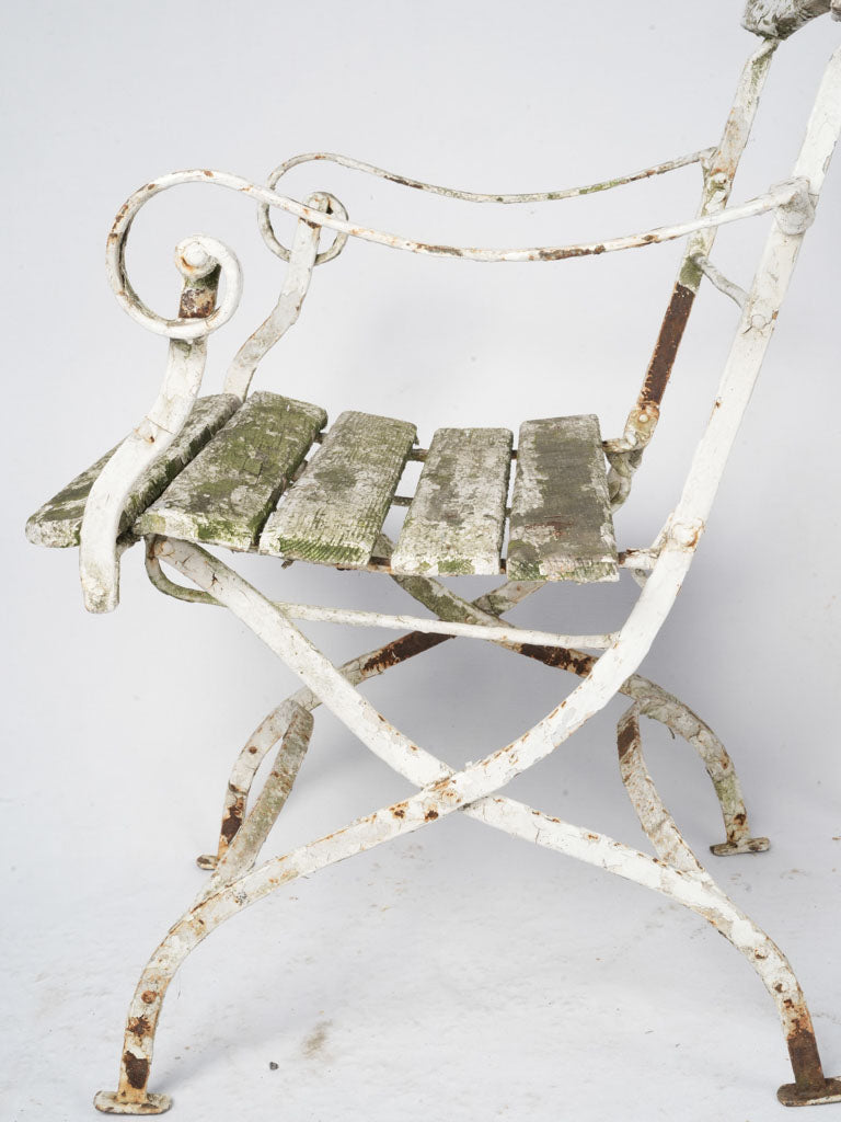 Gracefully designed rustic garden furniture
