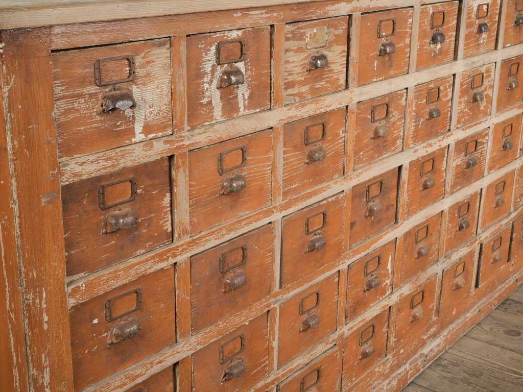 Authentic early century organizer cabinet