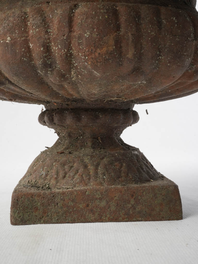 Oxidized classic ornamental urn