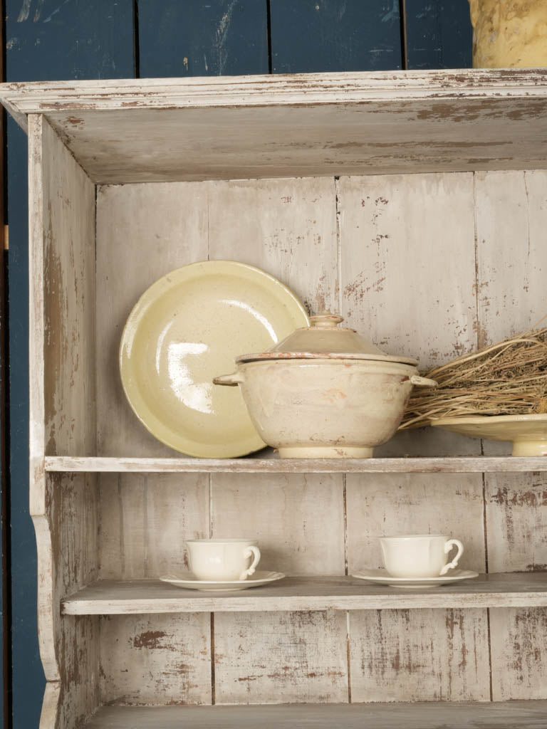 Distressed fir boulanger's cabinet