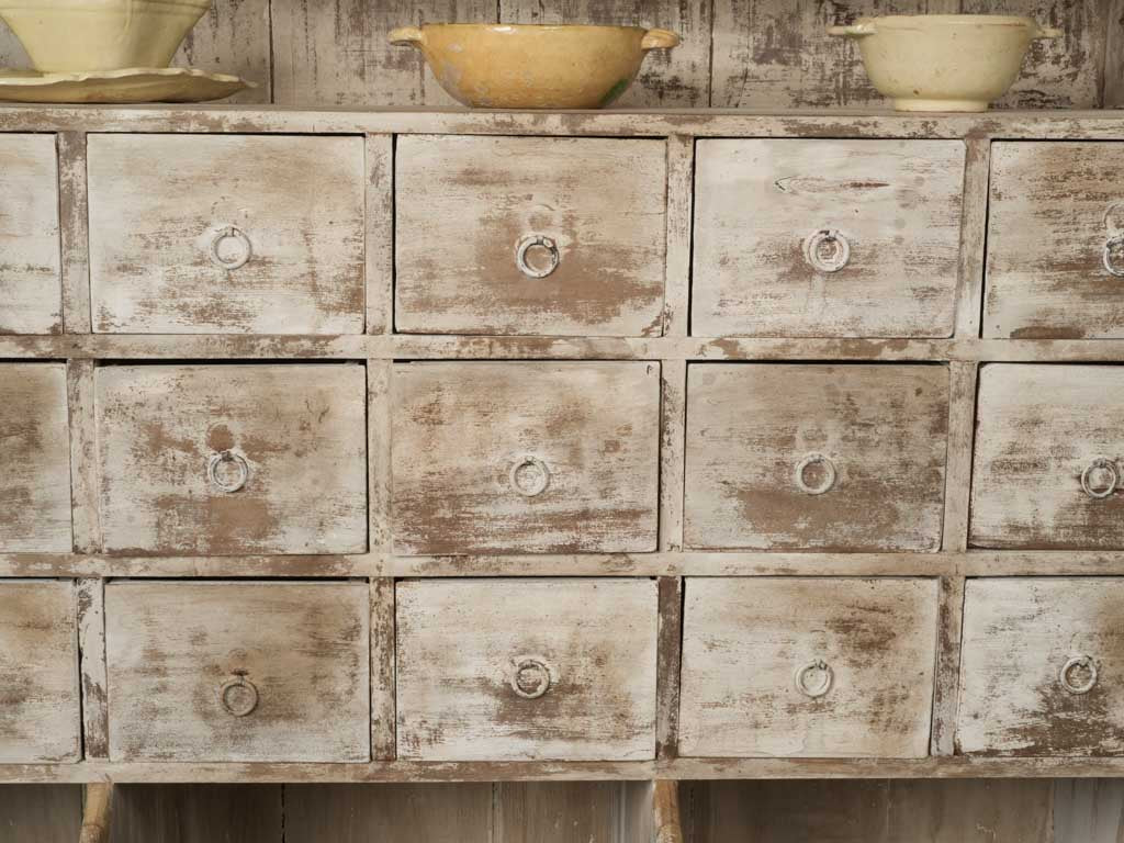 Rustic French storage cabinet