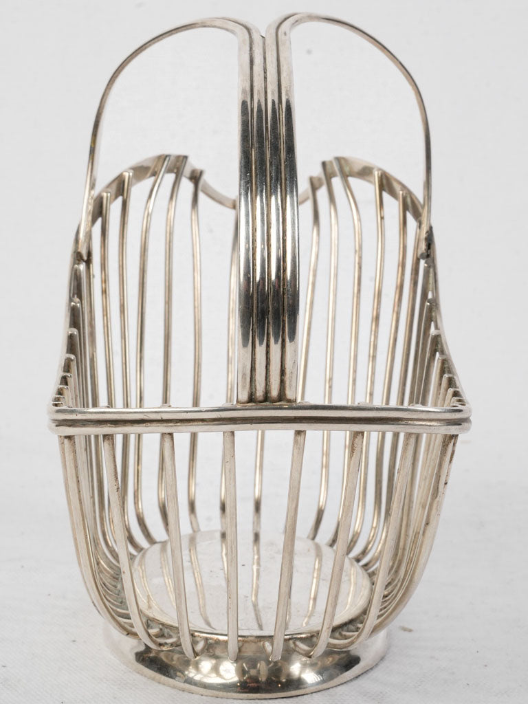 Authentic Christofle Burgundy bottle cradle