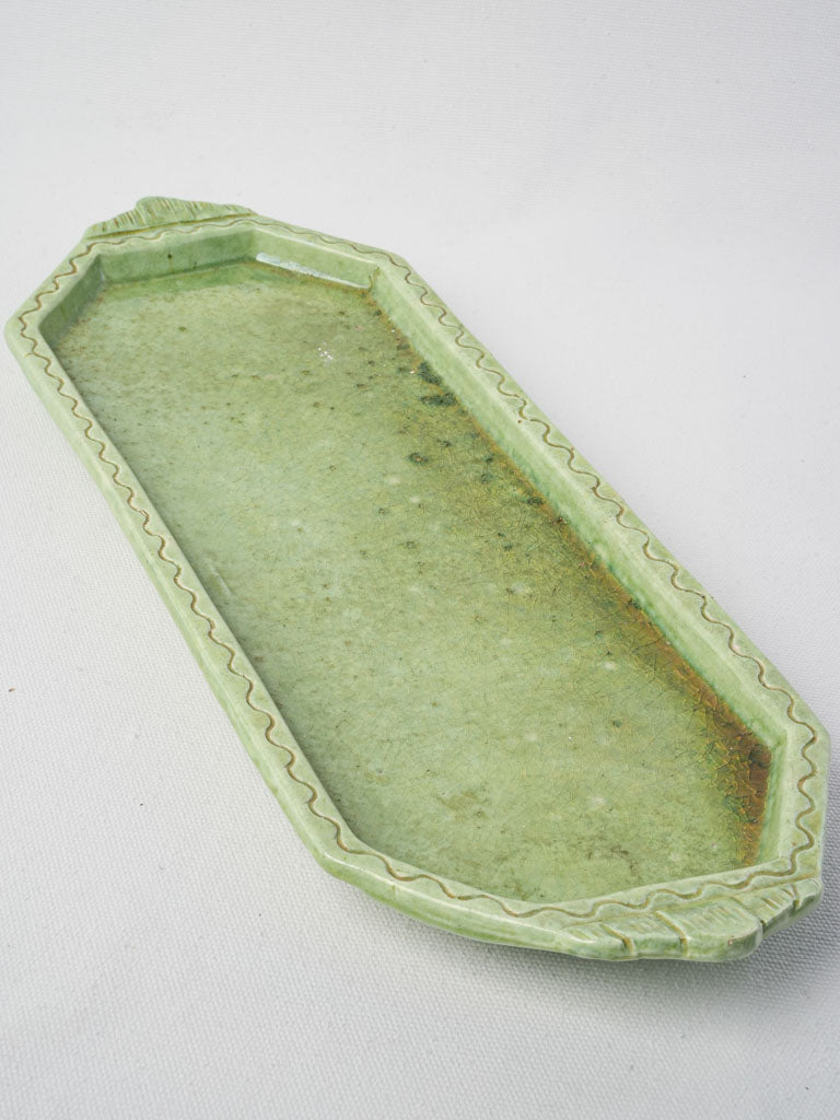 Vintage elegant ceramic tray