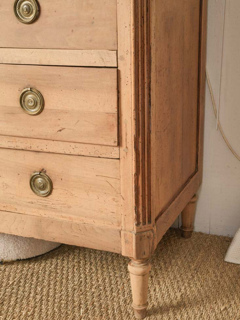 Louis XVI style pine commode
