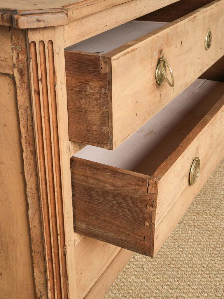 Richly hued vintage French commode