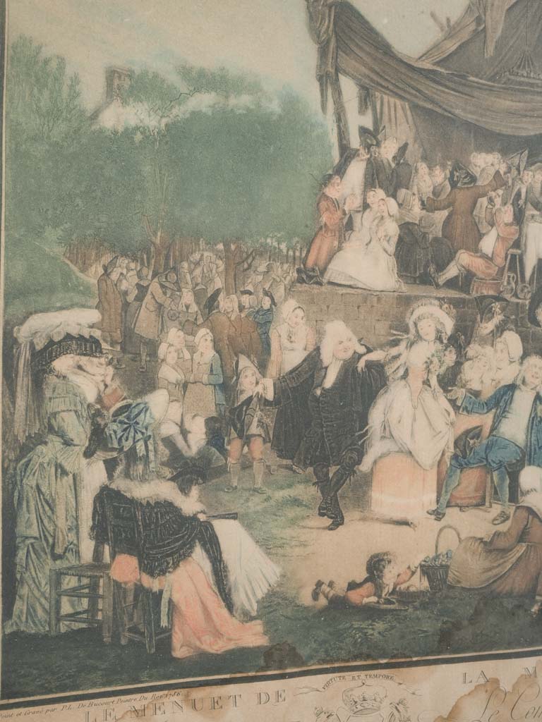 Vintage narrative wall art