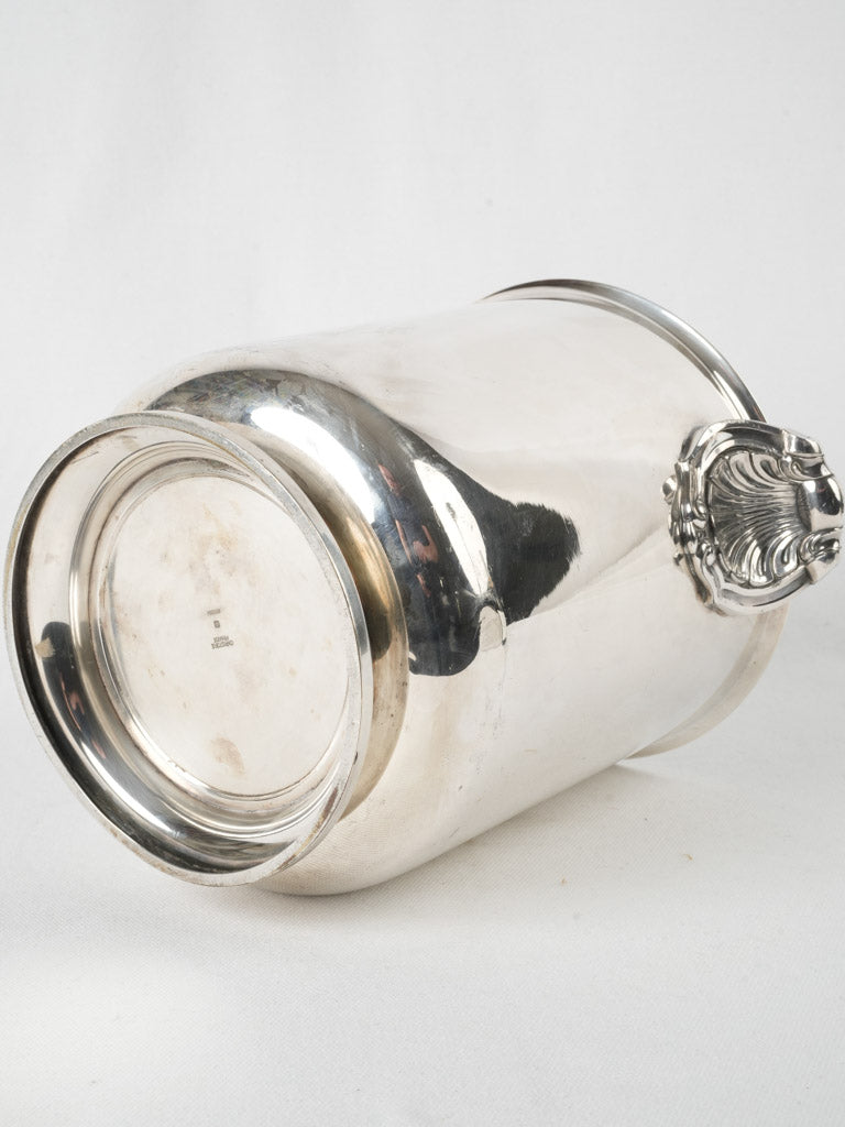 Stylish vintage Christofle champagne bucket