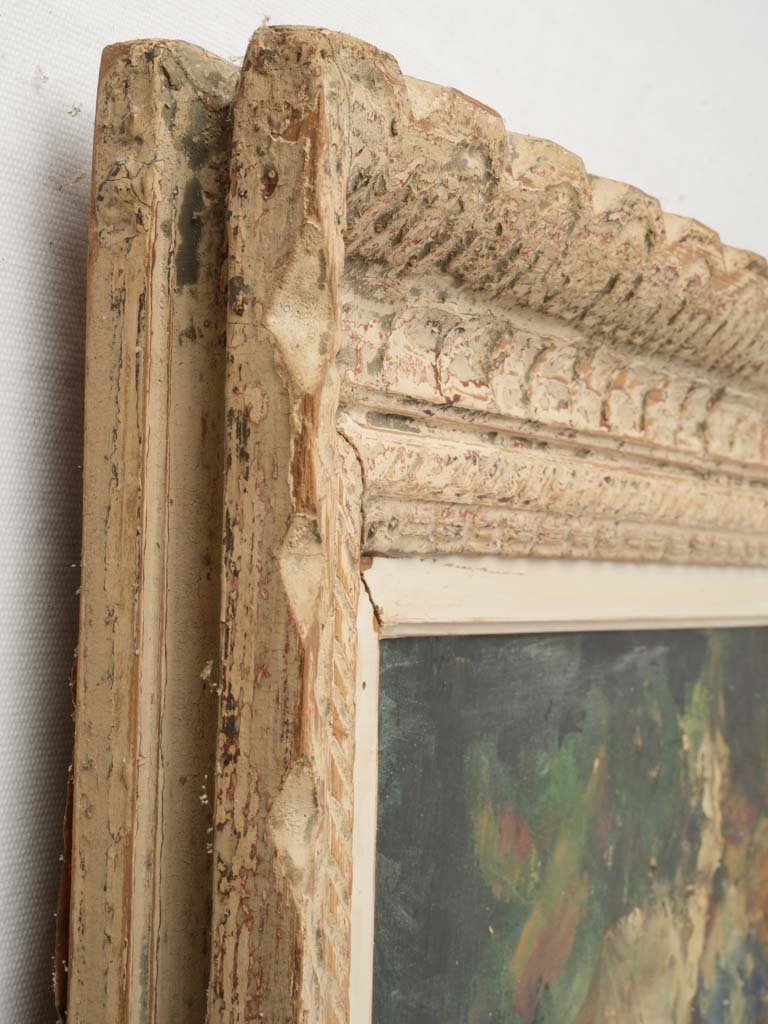 Modernist style Corsican canvas