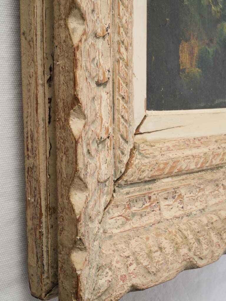 Bearded visage portrait art