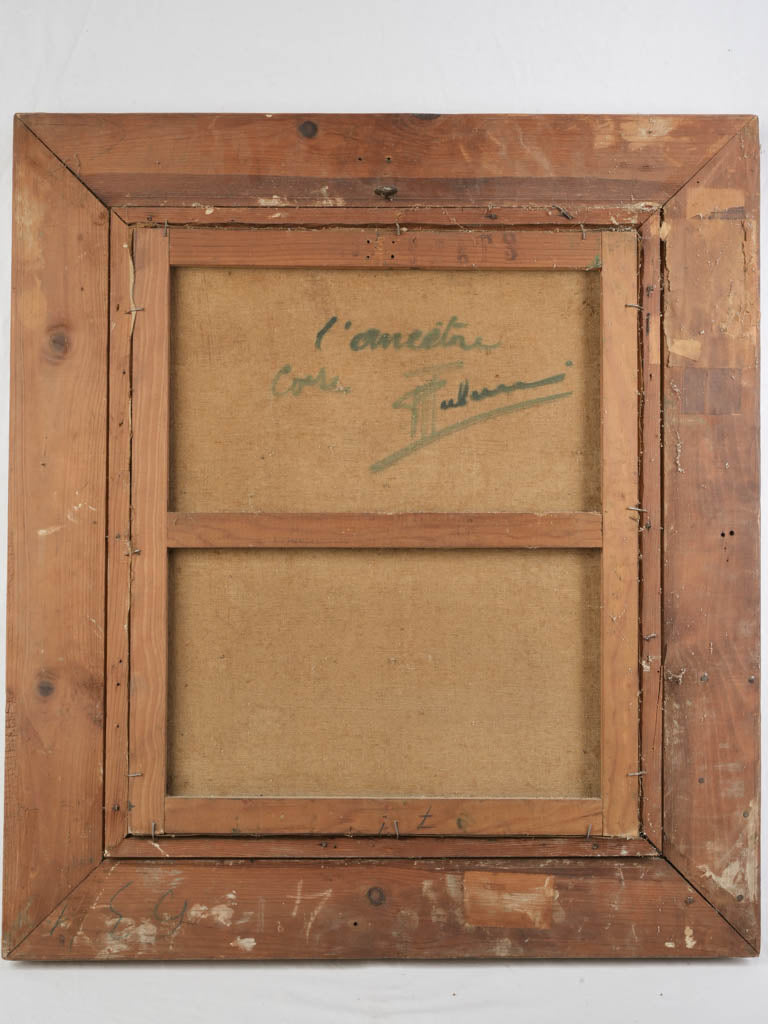 Emotional depth figurative painting