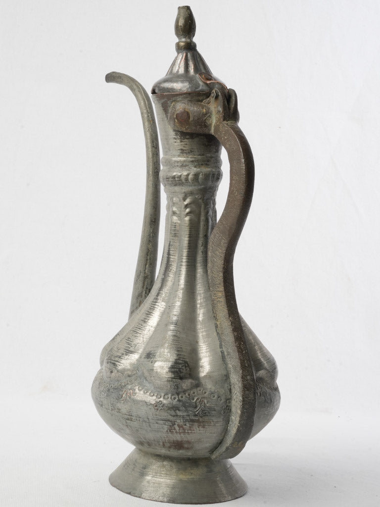 Copper-accented heirloom decorative piece