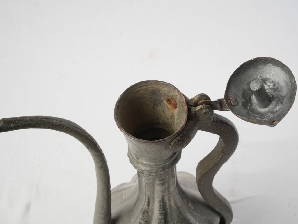 Timeless oxidized surface collectible piece