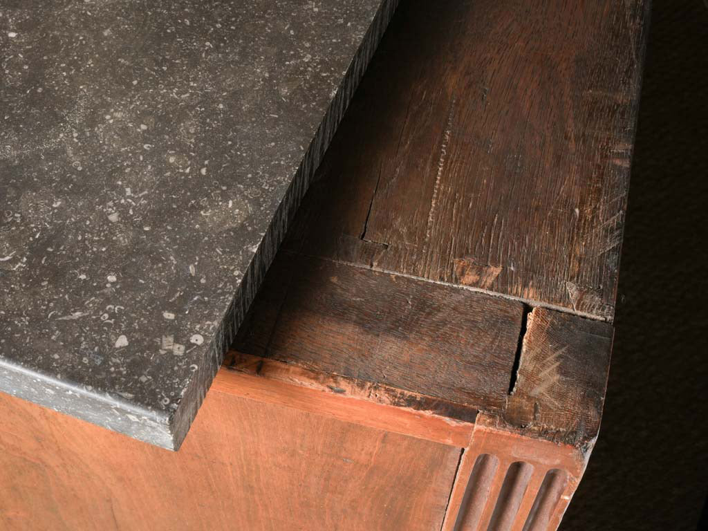 Distinctive recessed panel door cupboard