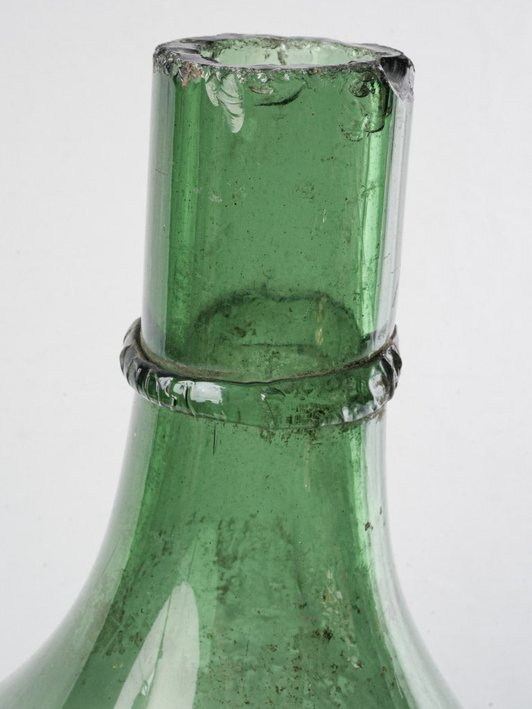 Charming imperfect glass decor