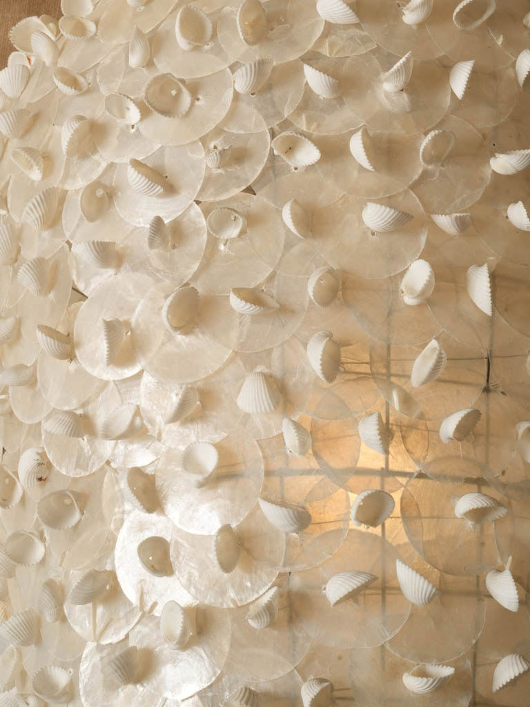 Sculptural natural composition fixtures