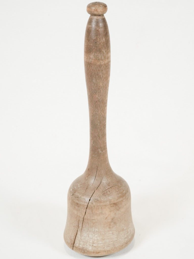 Aged French wooden pestle