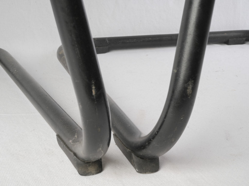 Upholstered deep green conference seating