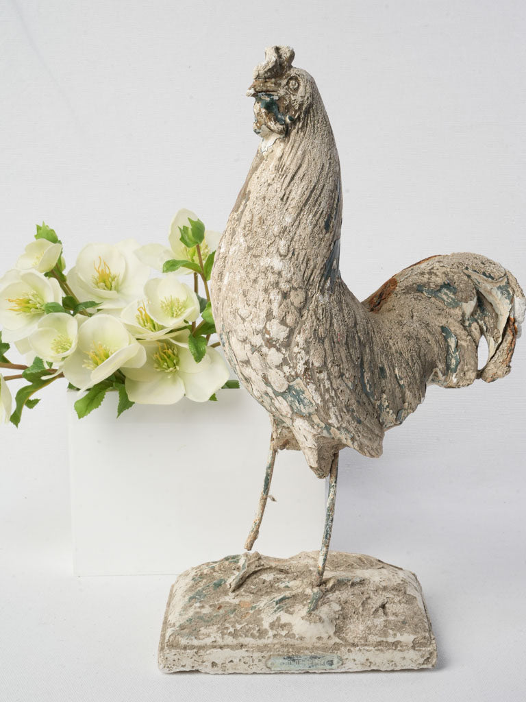 Weathered Mid-Century Garden Sculpture