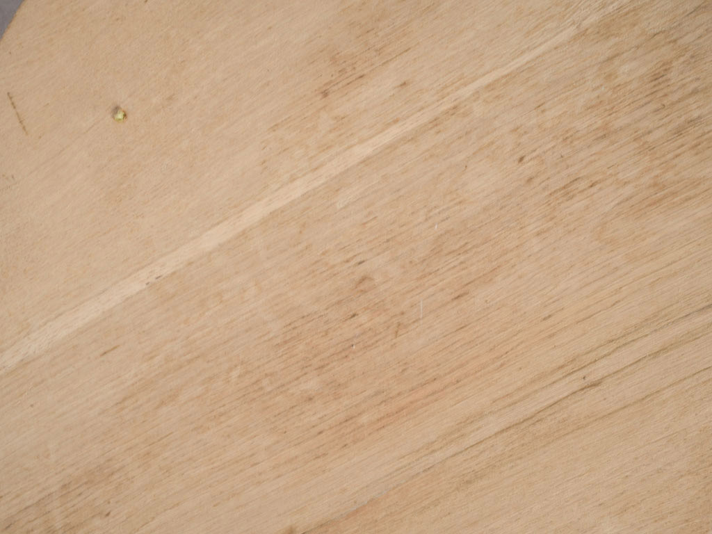 Natural finish antique gueridon pair