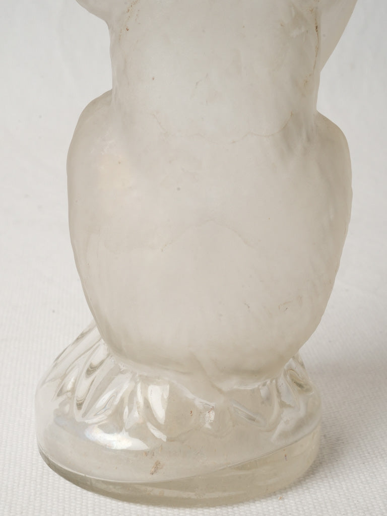 Satin finish French fairground bottle