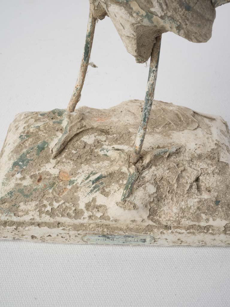 Rustic Texture Bird Artwork