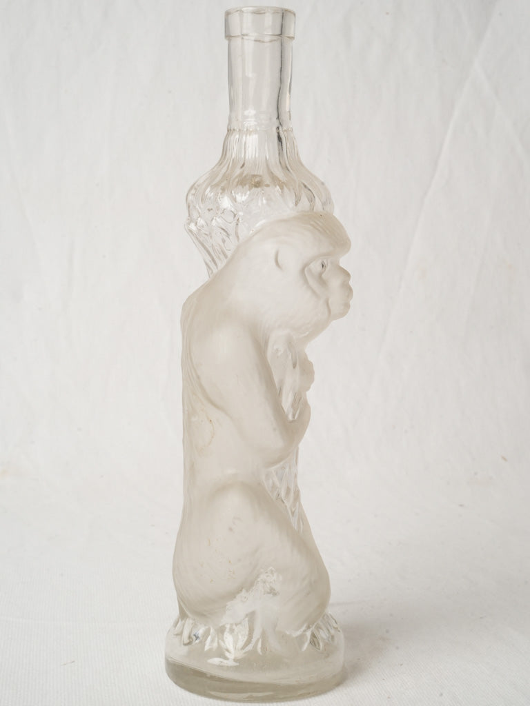 Frosted whimsical decoration fairground bottle