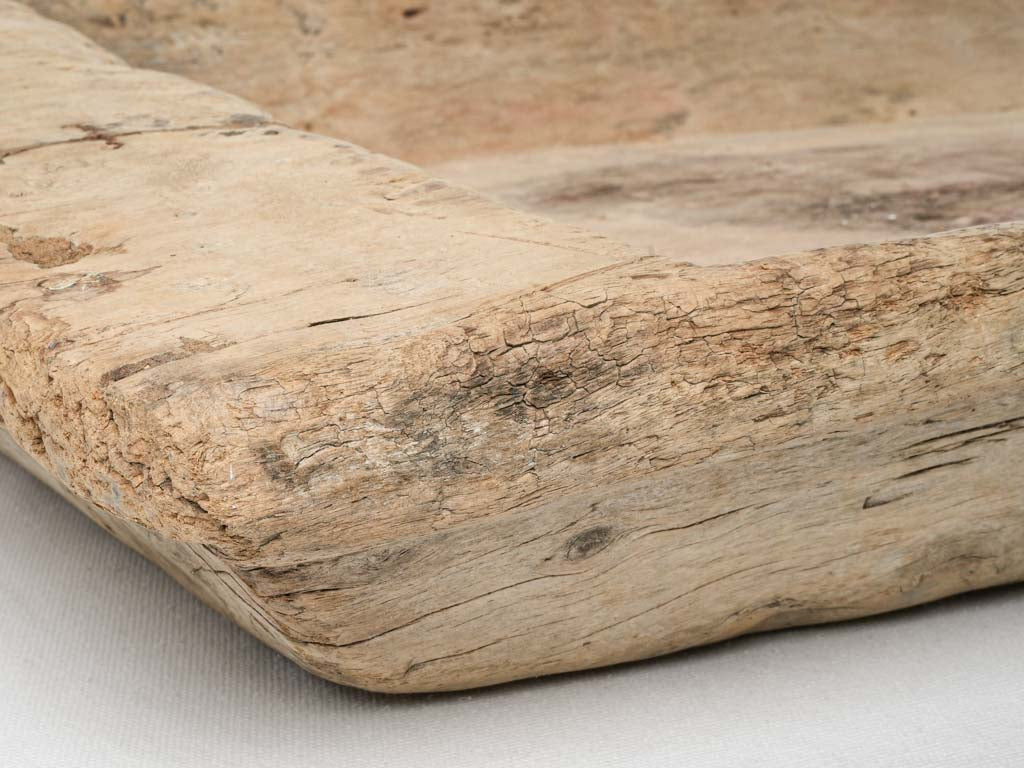 Rustic patina wooden serving tray