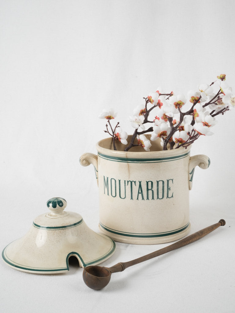 Authentic French country kitchen jar