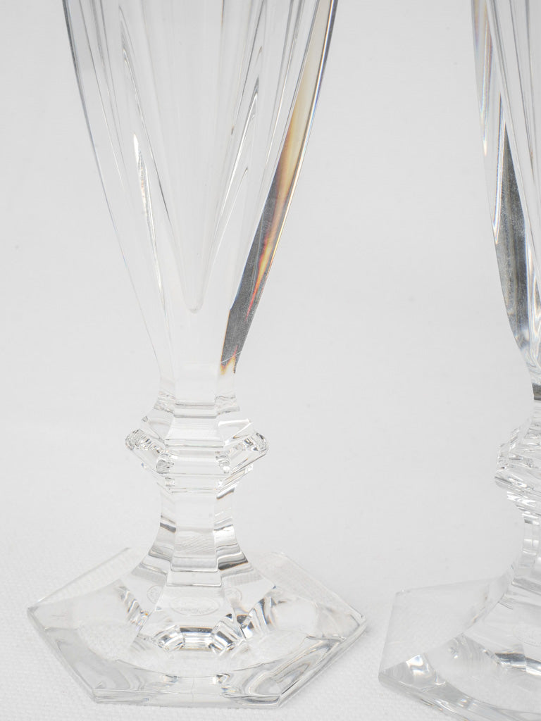 Prestigious French luxury wine glasses