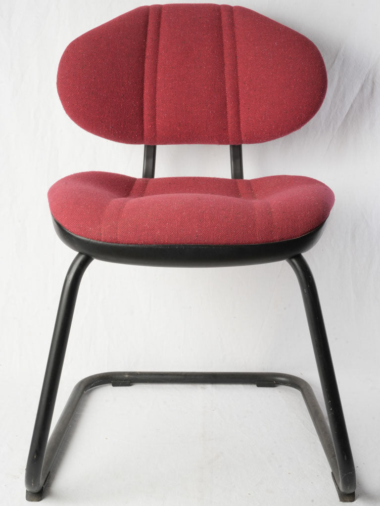 Textured upholstery meeting chairs