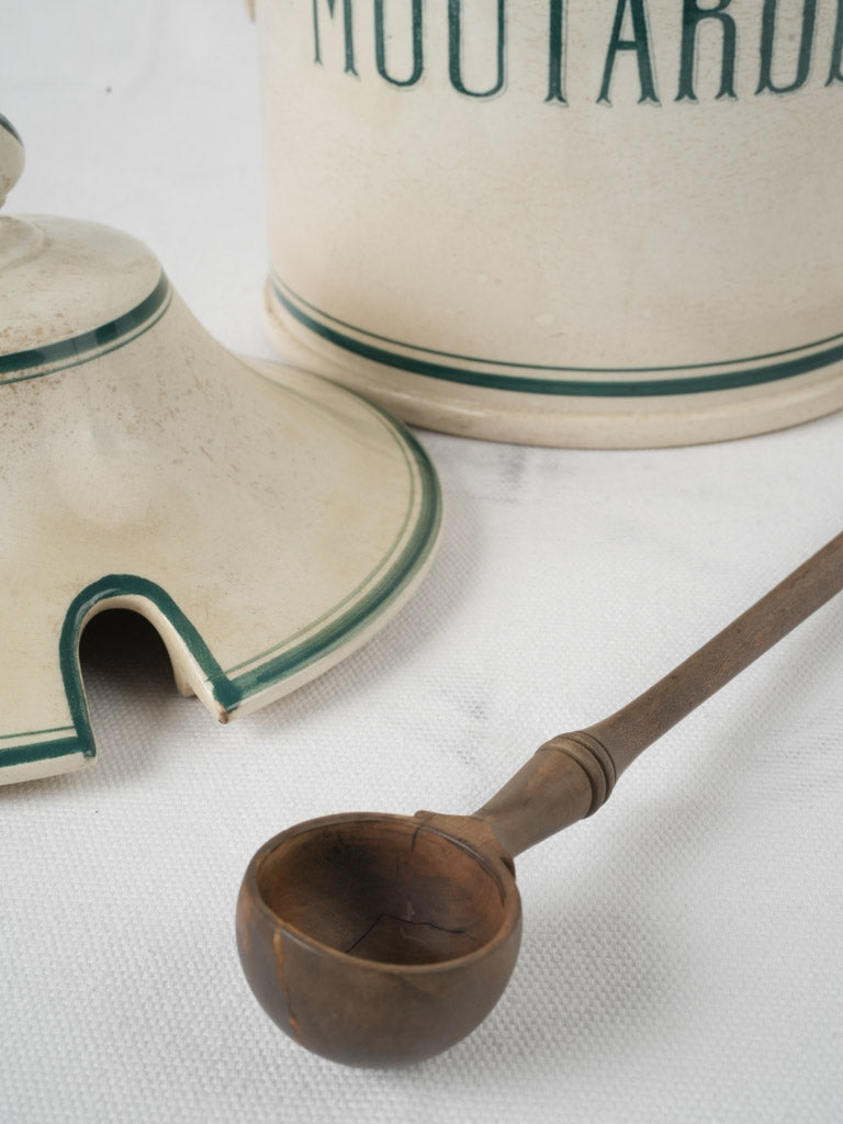 Decorative French kitchen storage jar