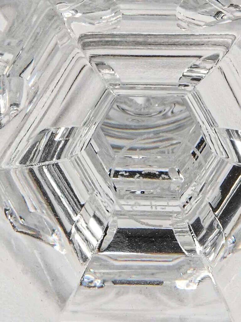 Exquisite clear crystal champagne glasses