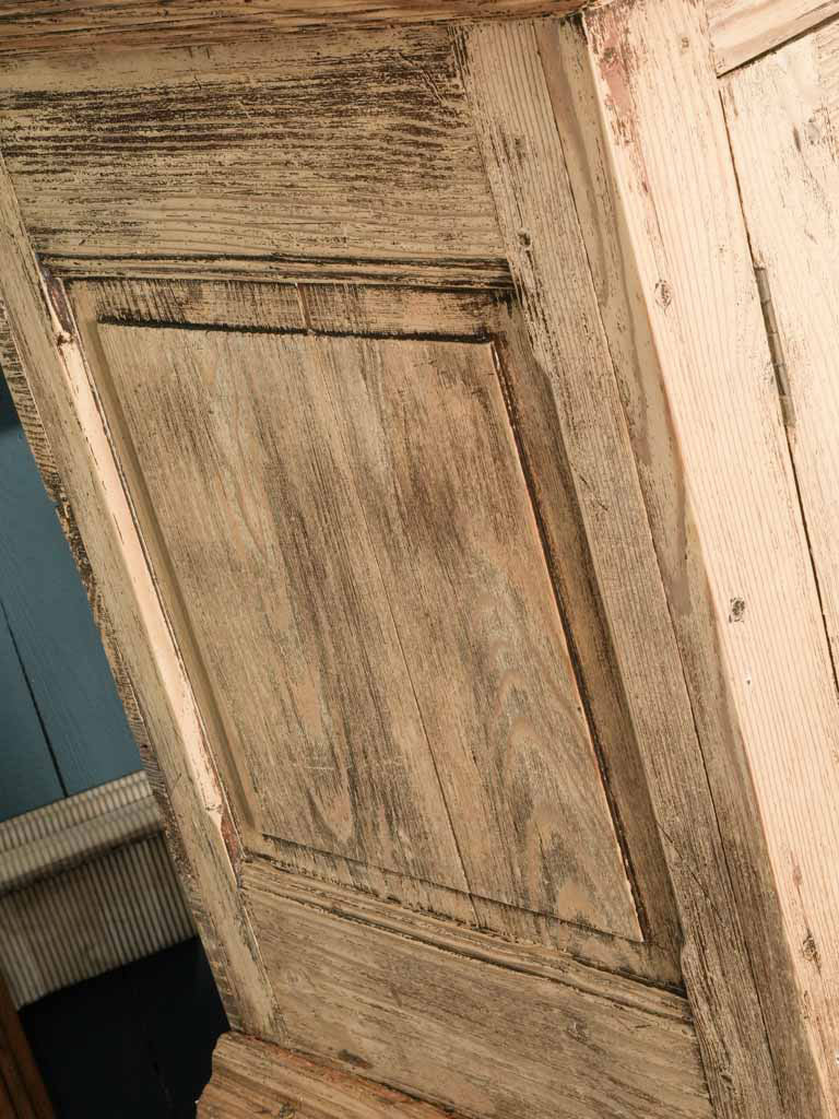 Handsome original finish wooden cupboard