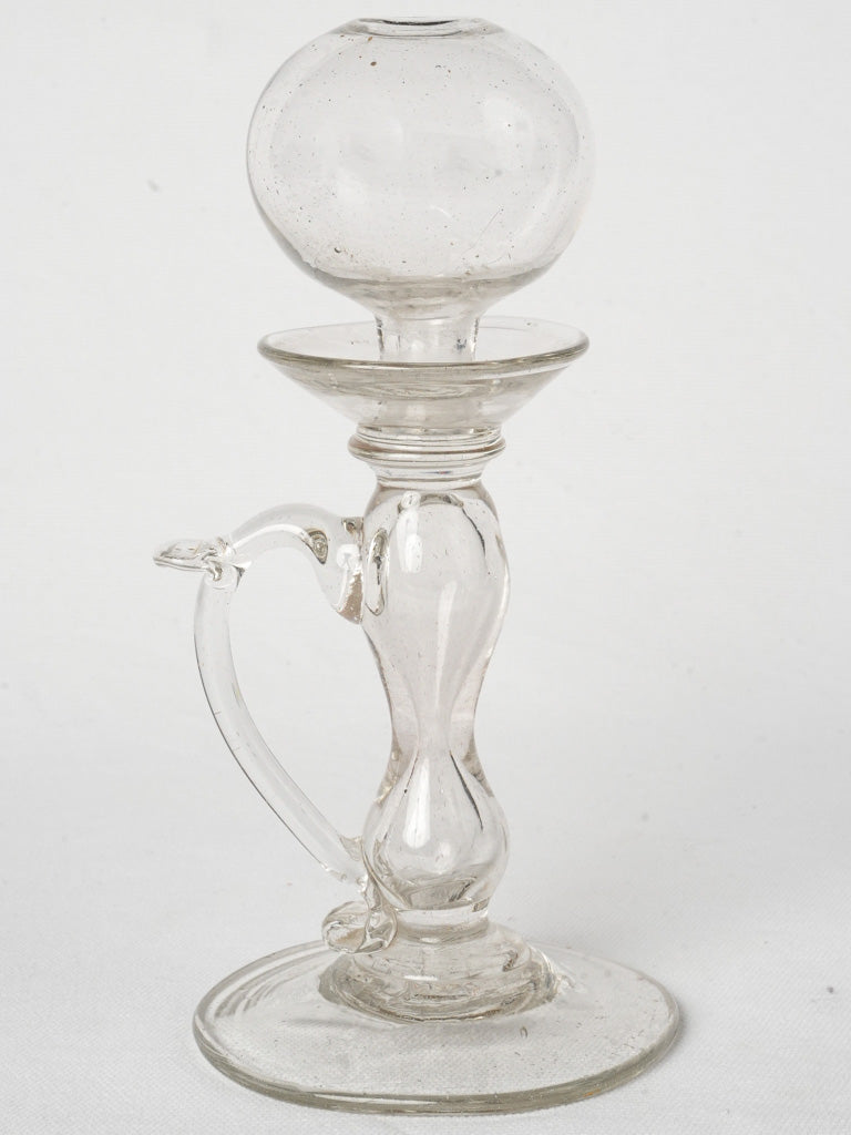 Exquisite 19th-century French oil lamp