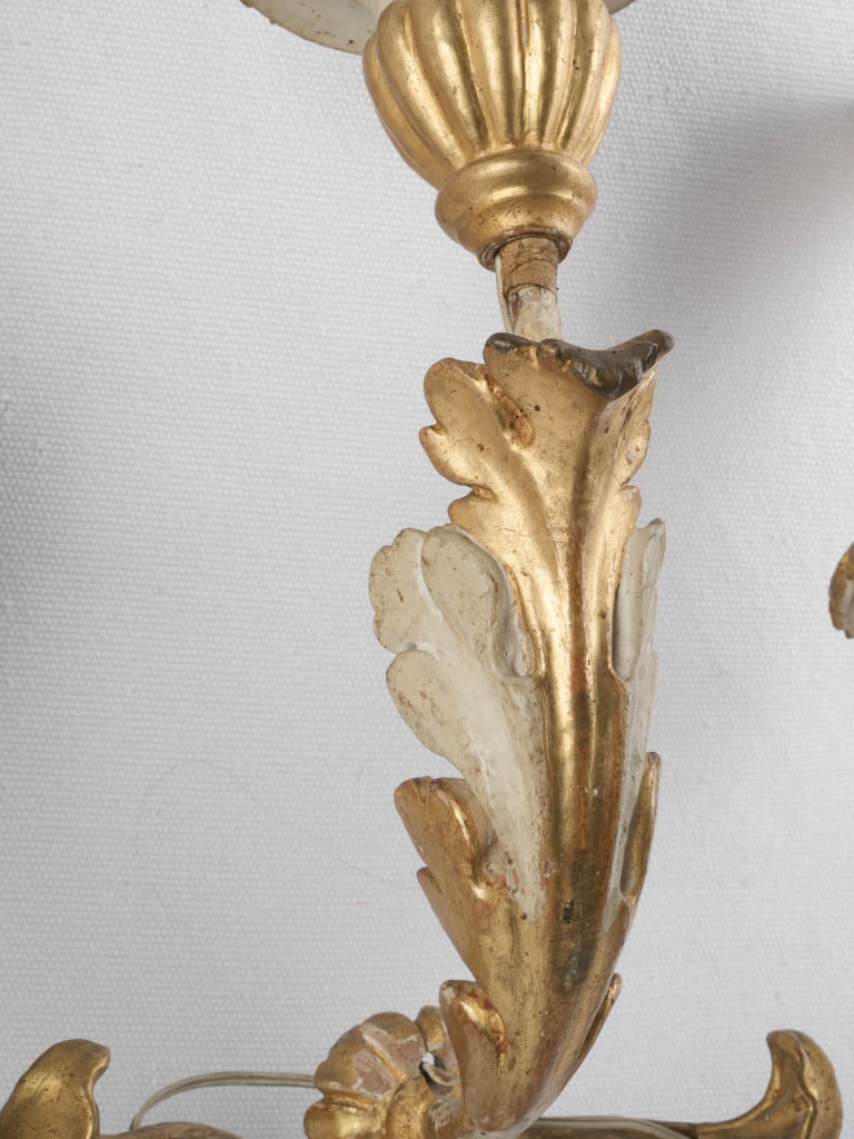 Authentic period-style wall sconces